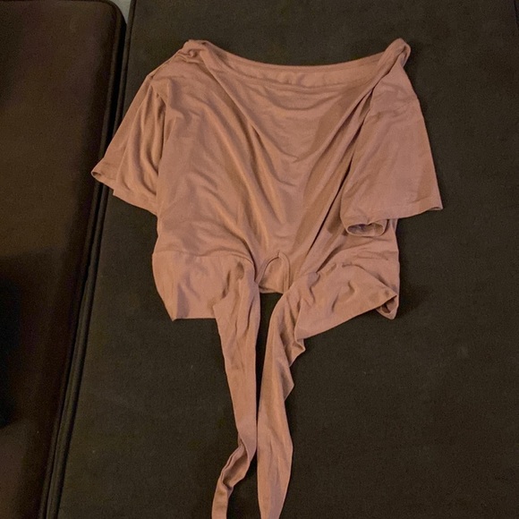 Victoria’s Secret crop shirt size extra large size mauve color - Picture 7 of 7